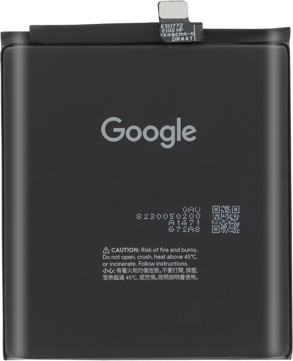 Google, Interne batterij voor Google Pixel 9 4700mAh model GVYZ7, Zwart