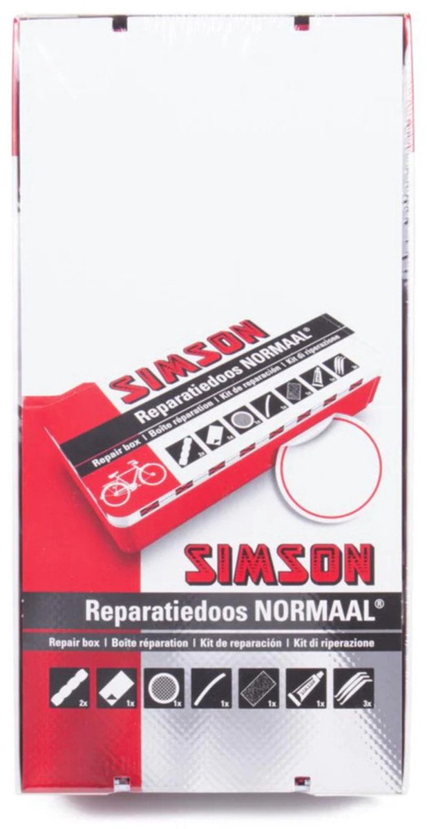 Simson fietsband reparatieset - bandenplak setje - Fitesen repareren thumbnail 4