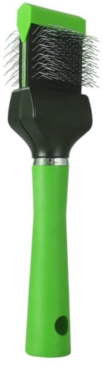 Flexibele borstel slicker groen enkel