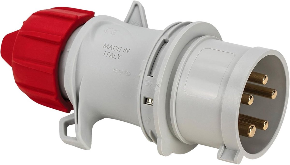 CEE-stekker IP54 voor 16A 3P+N+T met Schroefbedrading