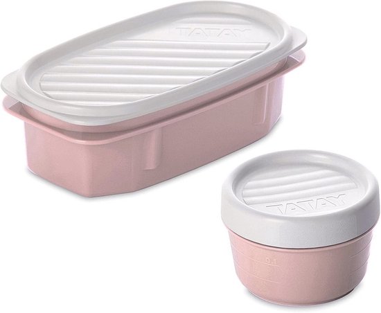 Casual Kühltasche met Food Containers voor Gezond Eten On-the-Go - 3L Capaciteit, BPA Vrij, Zwart — afbeelding 3
