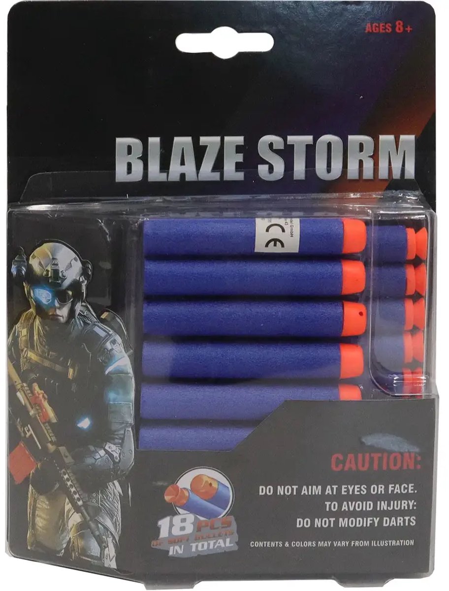 Vedes darts speelgoed Elite Blaster 18 stuks compatibel.