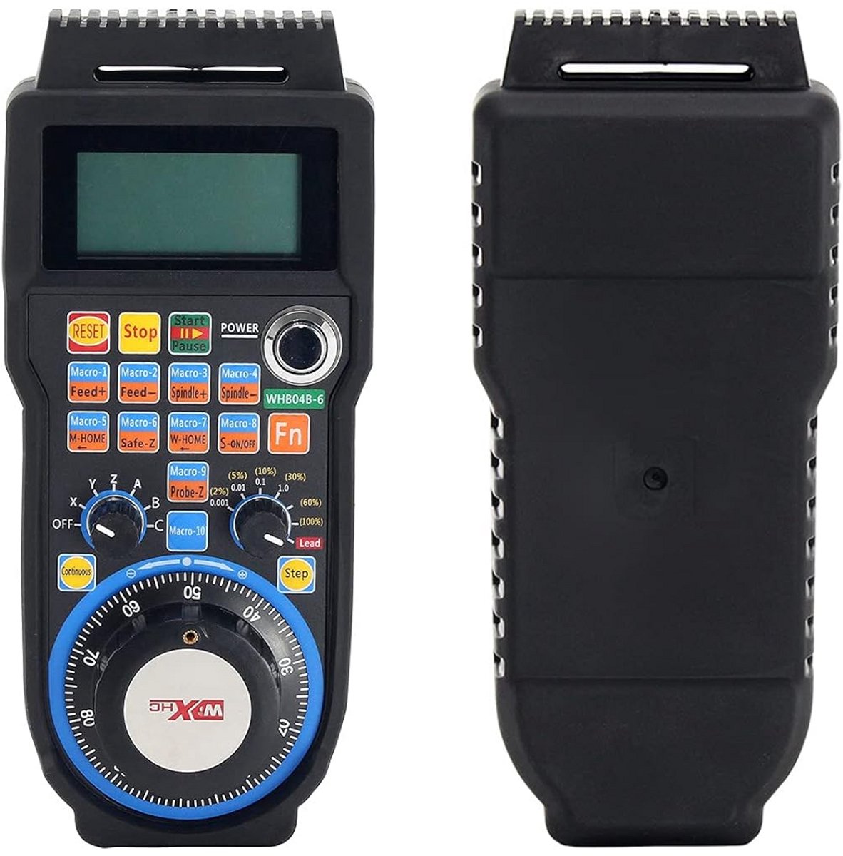 Draadloze Handwiel Afstandsbediening voor CNC-draaimachines met LCD-display en 4 Assen