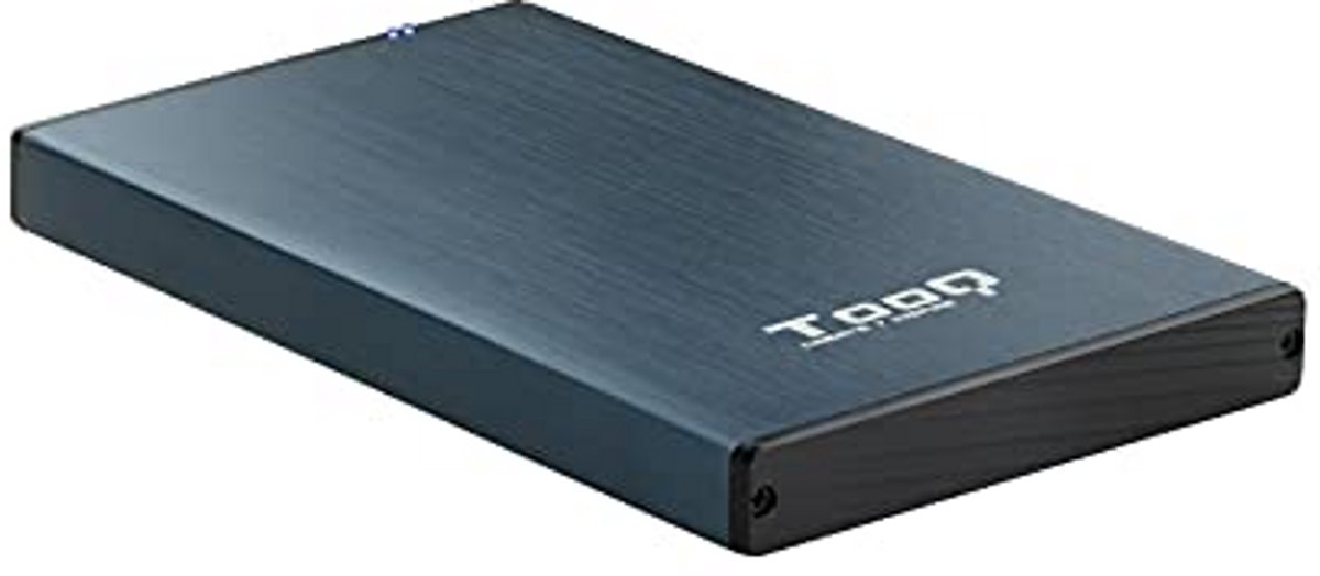 Behuizing voor 2,5 inch HDD met USB 3.0 - Aluminium, LED-display, Compact en Duurzaam, 50g
