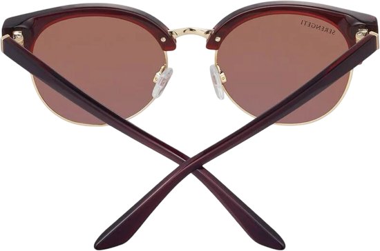 Serengeti Susan SS560004 Drivers polarisées brillantes transparentes bordeaux brillant or Gold dégradé
