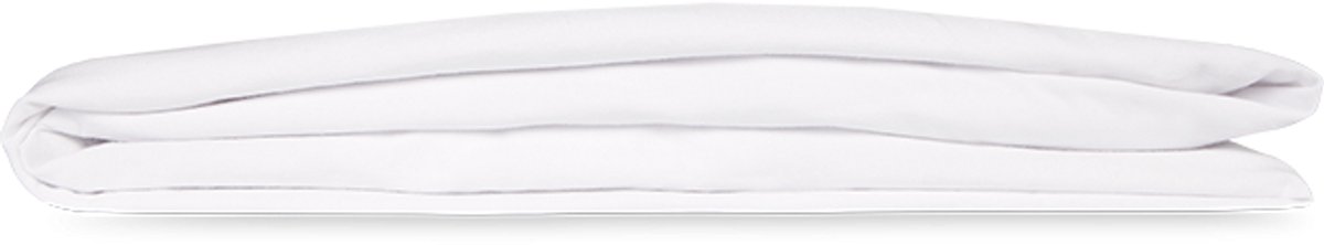 Kayori Shizu Topper Hoeslaken Jersey - 70-80x200-220cm - Matrasdikte 12 cm - Biologisch Katoen - Wit