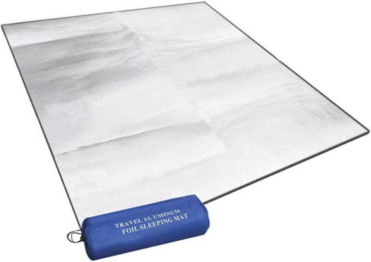 Outdoor Dubbele Aluminium Campingmat - Waterdicht en Hittebestendig