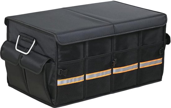 Foto: Multi compartimenten auto koffer bak organizer vouwbaar en robuust