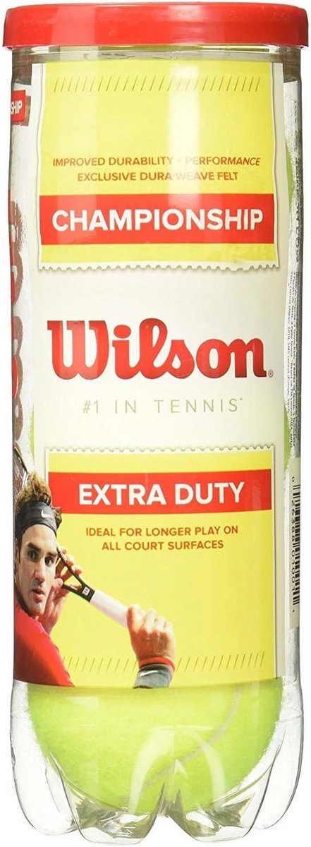 Tennisballen voor kinderen - Champ Extra Duty, 3-delige doos, geschikt voor alle bekledingen