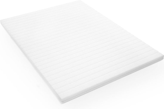 Baby matras 60x120 cm - 5 cm dik - Koudschuim - Anti-allergisch - Wasbare hoes met rits - ledikant matras 60x120 - Medium stevig ligcomfort