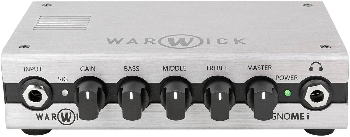 Warwick Gnome I 200 Watt Pocket Bass Amp Head met USB Interface