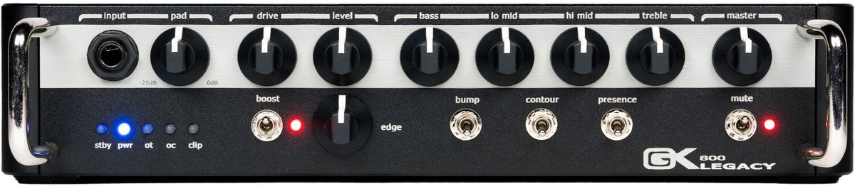 Gallien-Krueger Legacy 800 Watt basgitaar versterkertop