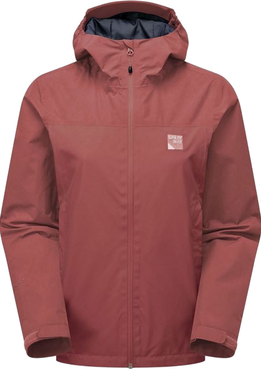 Sprayway SAWEL GTX JACKET V SP-01685 10 Dames Waterdichte jas Toffee Apple Lichtrood