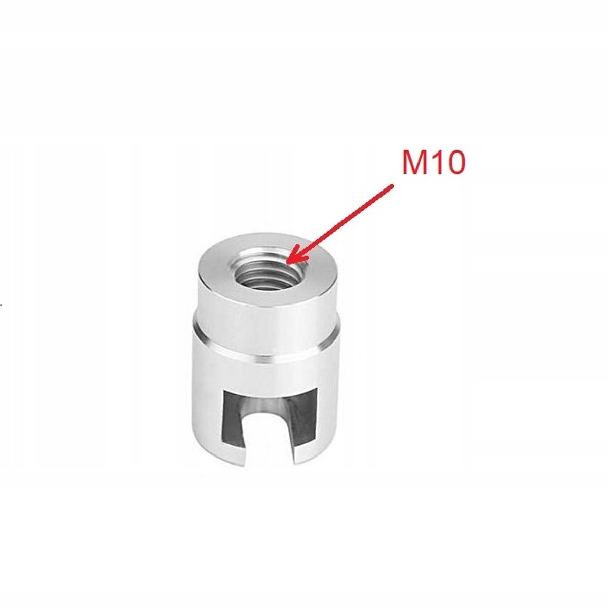 Adapter M10 voor de PDR-klauw voor de slagmoersleutel