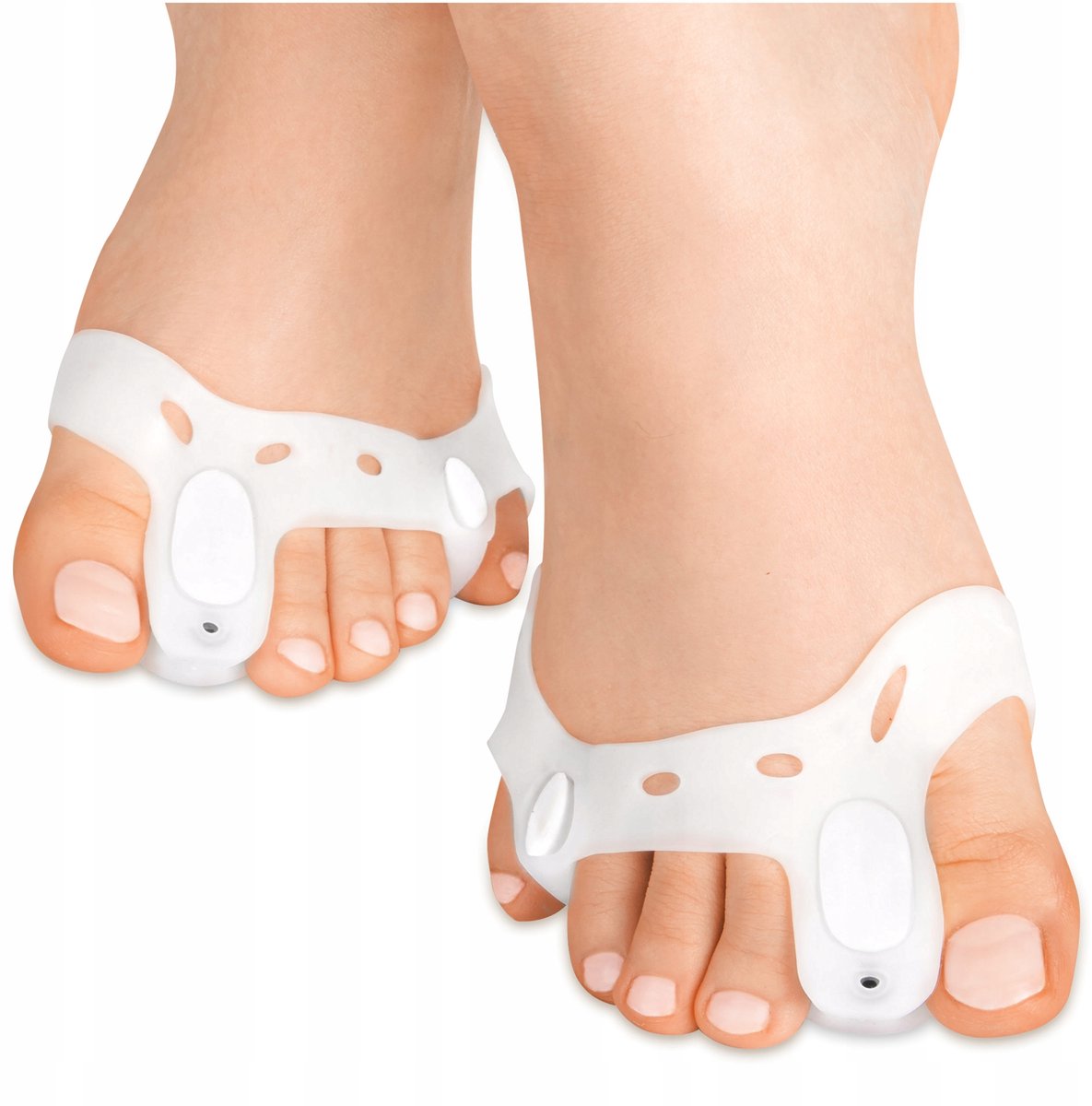 Gel Hallux Corrector met Wedge - Verlicht Pijn & Corrigeert Teenstand