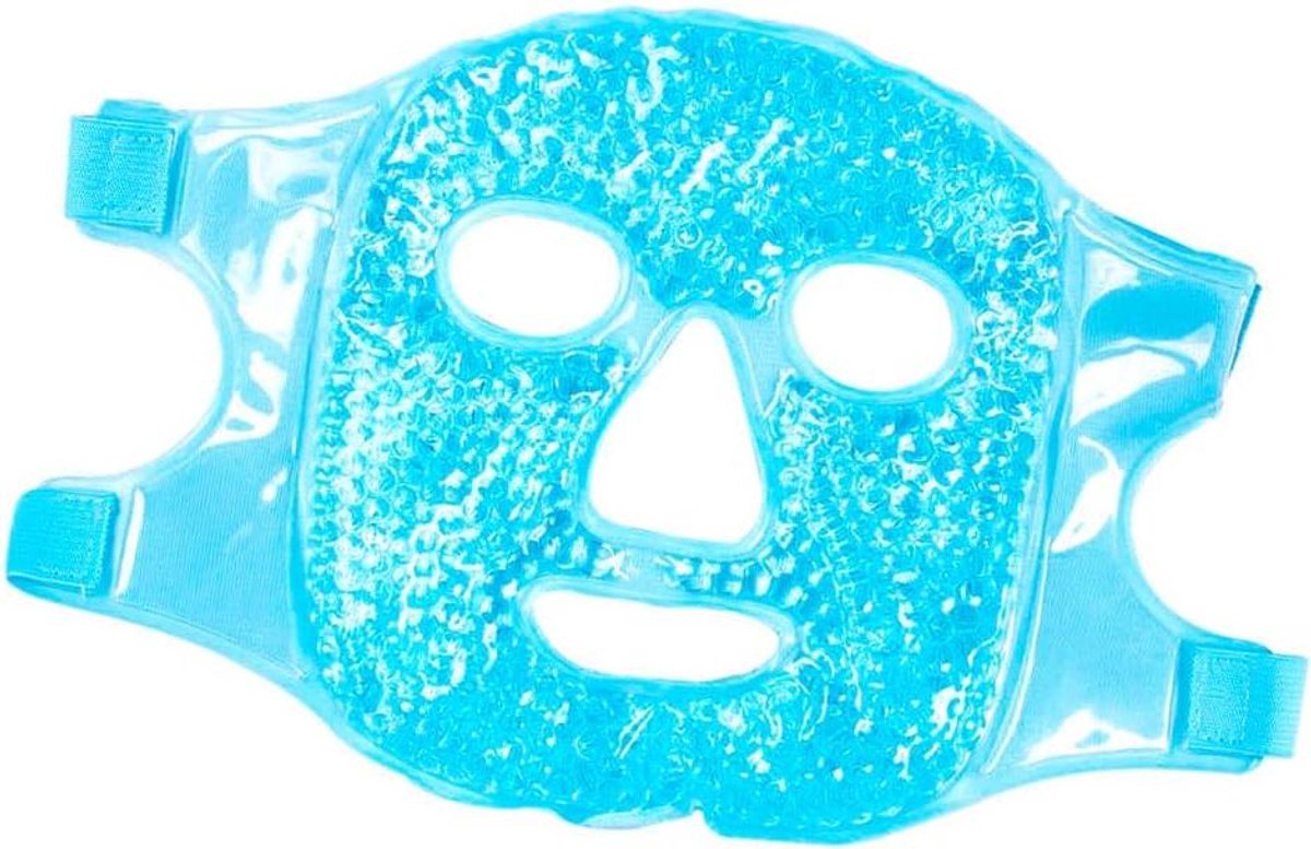 CSGoods - Koud oogmasker voor gezicht, vermindert gezwollen donkere kringen, wallen en stress, geschikt voor migraine verlichting en ontspanning tijdens het slapen.