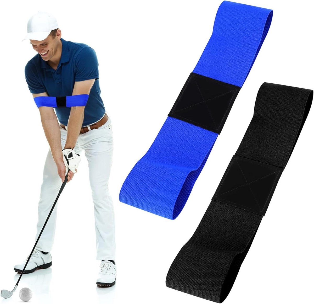 CSGoods - Golf Arm Swing Trainer - Trainingshulpmiddelen voor Golf - Verbeter Swinghouding