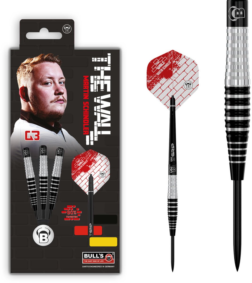 BULL'S Martin Schindler G3 90% - Dartpijlen