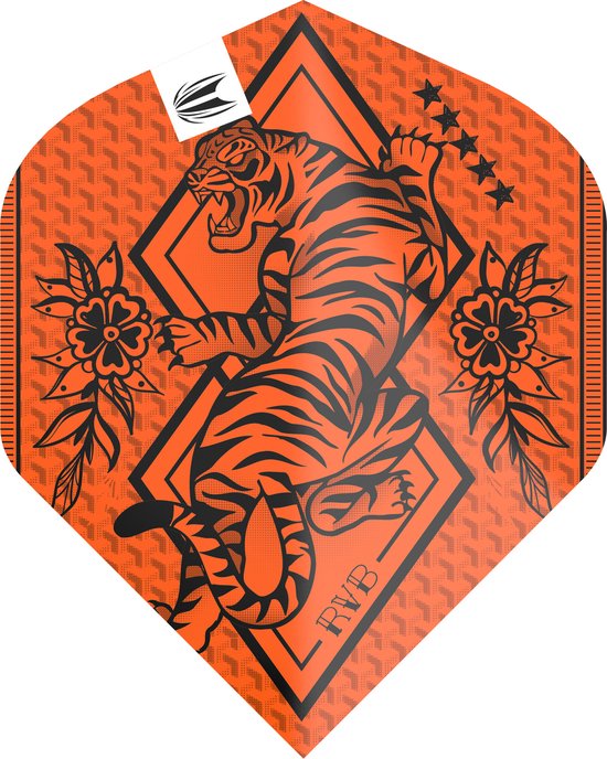 Target Raymond van Barneveld 3 Sets Ink 2023 NO2 - Dart Flights van Target — afbeelding 5