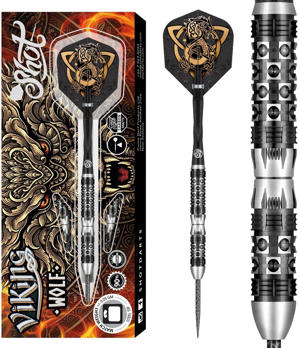 Shot Viking Wolf 90% - Dartpijlen