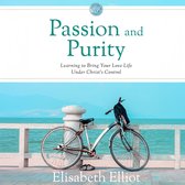 Boekomslag "Passion and Purity" door Elisabeth Elliot, met een fiets bij de zee.