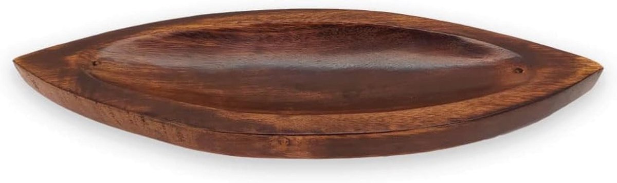 Handgemaakt Wierookhouder van Tropisch Hout – Duurzaam en Ecologisch Design
