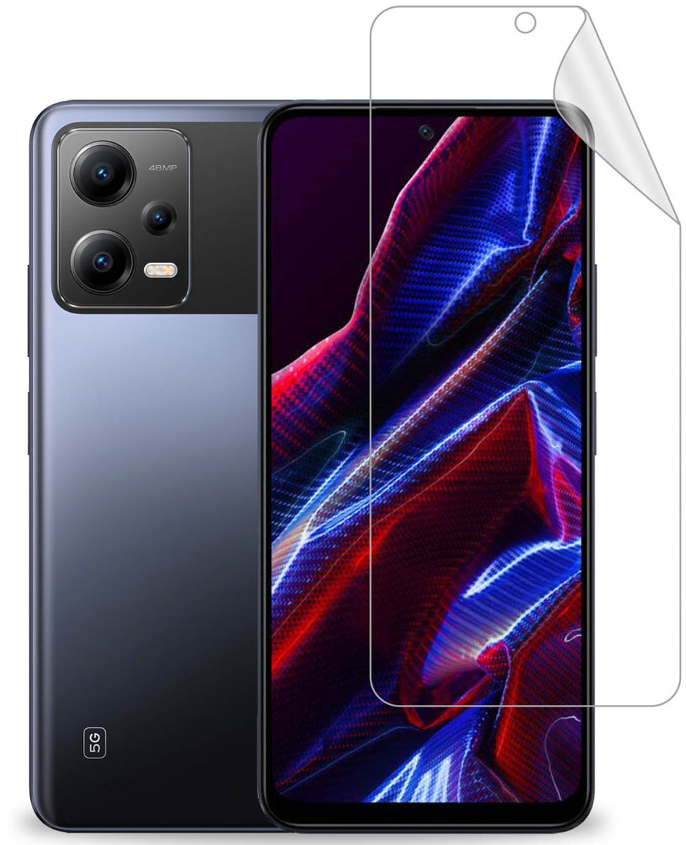imoshion Screen protector - Geschikt voor Xiaomi Poco X5 5G - Screenprotector Folie 3 pack