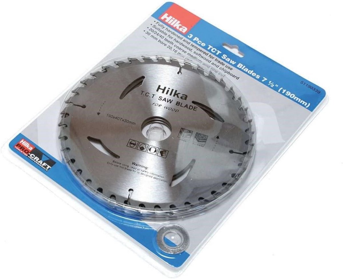 Pro Craft 7-1/2" TCT Zaagblad voor Houtbewerking