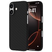Coque Accezz - Compatible avec iPhone 17 - Coque arrière en Kevlar - Zwart