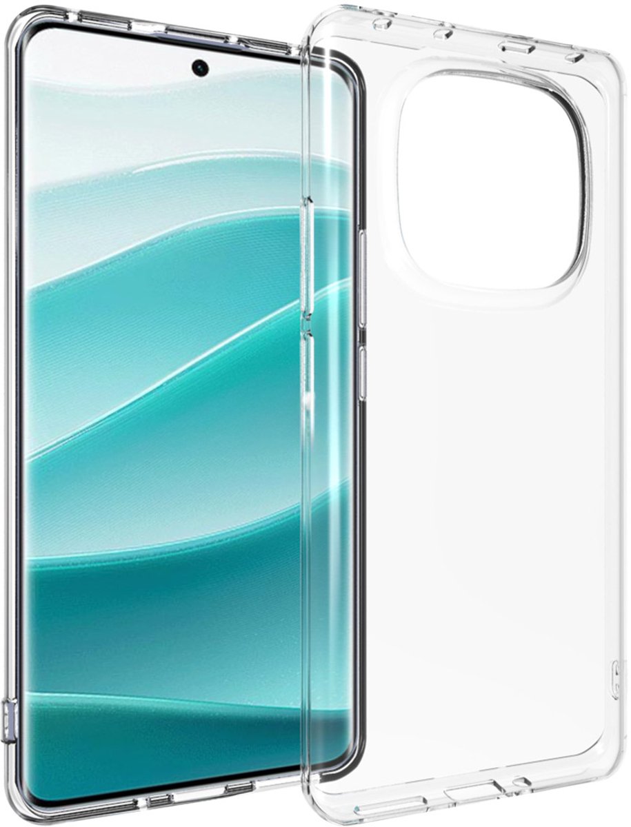 Accezz Hoesje - Geschikt voor Xiaomi Redmi Note 14 Pro (4G) - Clear Backcover - Transparant