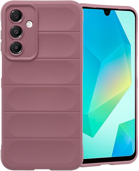 imoshion Coque adaptée pour Samsung Galaxy A16 (5G) Coque Siliconen - imoshion EasyGrip Backcover - Violet