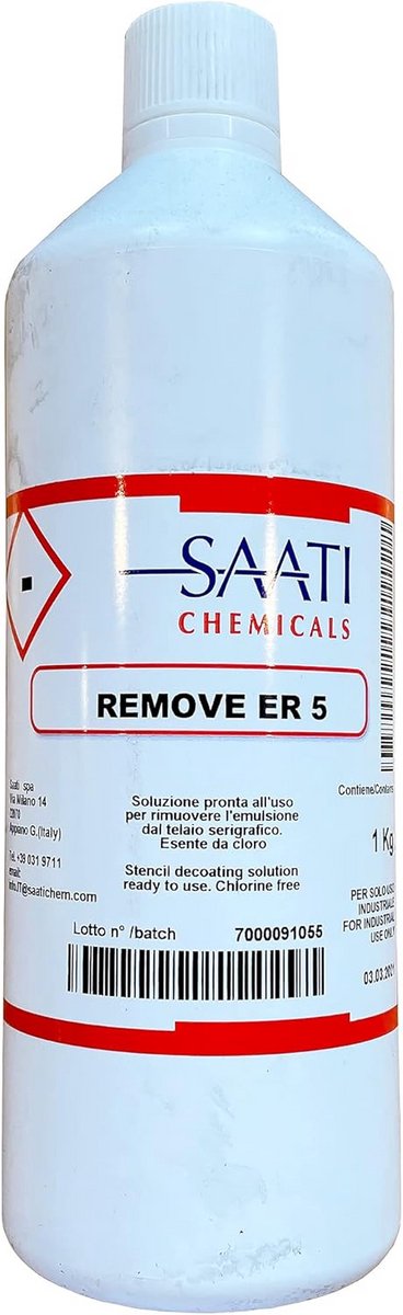 Ontvetter en Emulsie Remover voor Zeefdrukramen (1 kg)