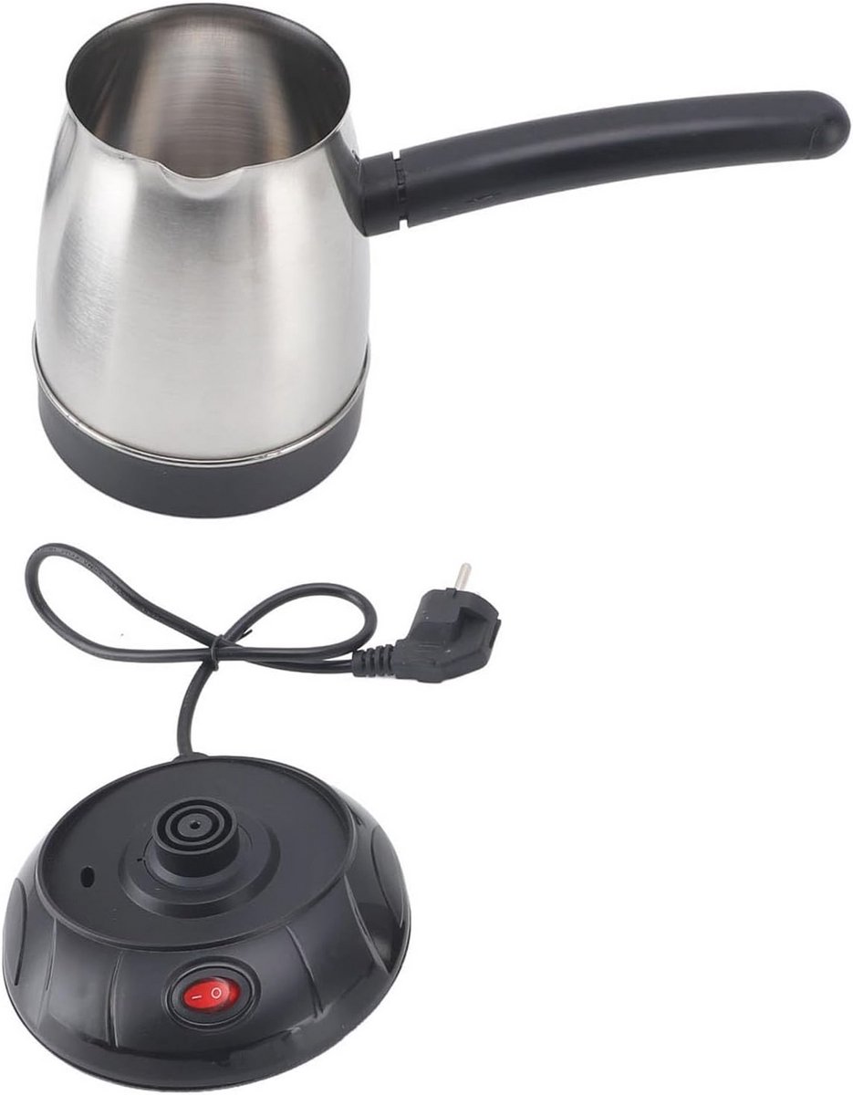 Elektrisch Turkse Koffiezetapparaat - 500 ml Roestvrij Staal