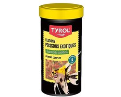 Voedzame Vlokken voor Exotische Vissen - Compleet Visvoer met Essentiële Voedingsstoffen | 50g | 250ml