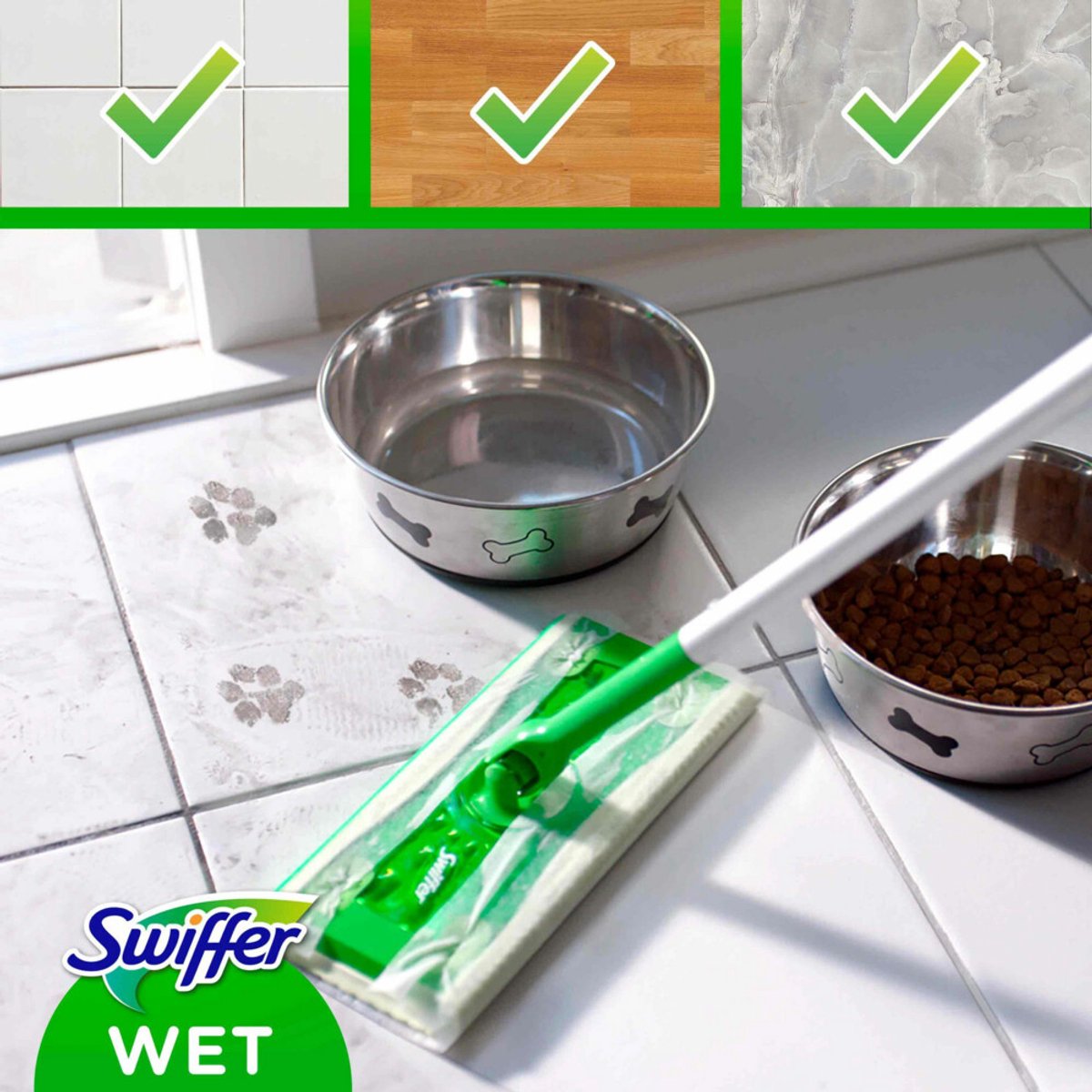 Swiffer - Vloerdoekjes – Morning Fresh – 20 doekjes - 1 stuk