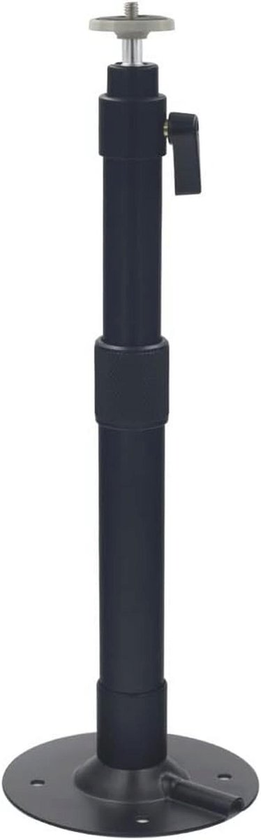 Verstelbare projector plafondbeugel 37-60 cm – Zwart