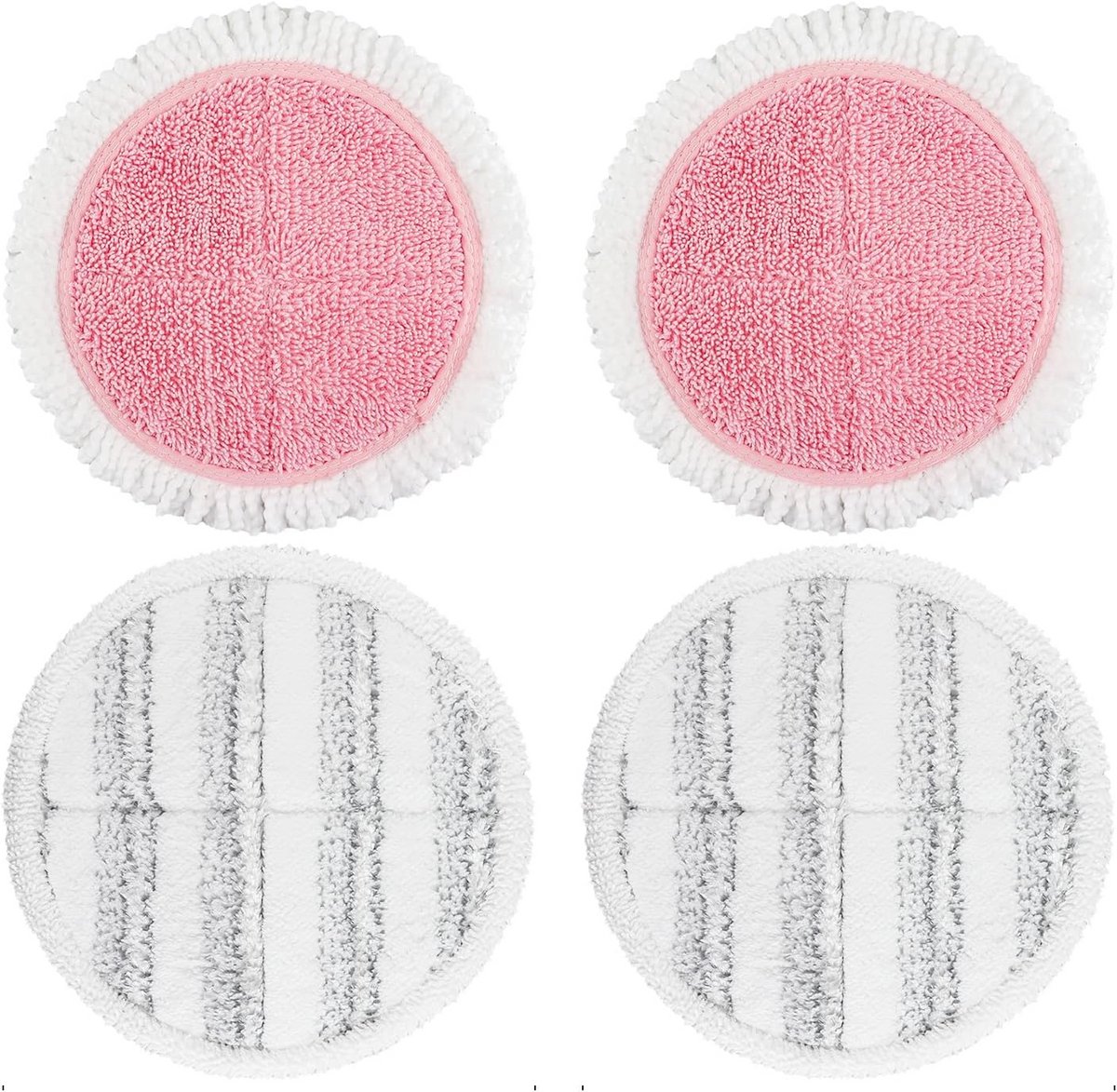 Drijvende dweilpads 16cm - Vervangende Mop Pad voor Stoomreiniger - Absorberende Mop Pads