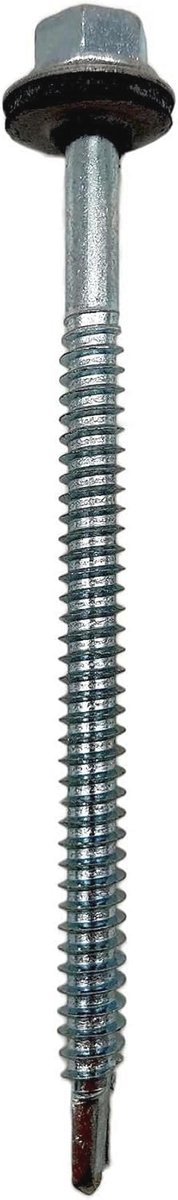 Zelfborende schroeven 6,3 x 120 mm - PAK 50 - Verzinkt
