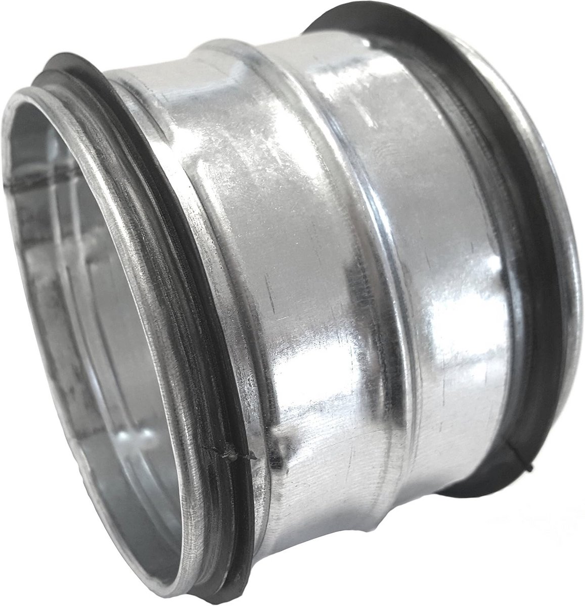 Buisverbinder Nippel Ø 250 mm – Staal Galvanisch Verzinkt – DIN EN 12237 & DIN EN 1507