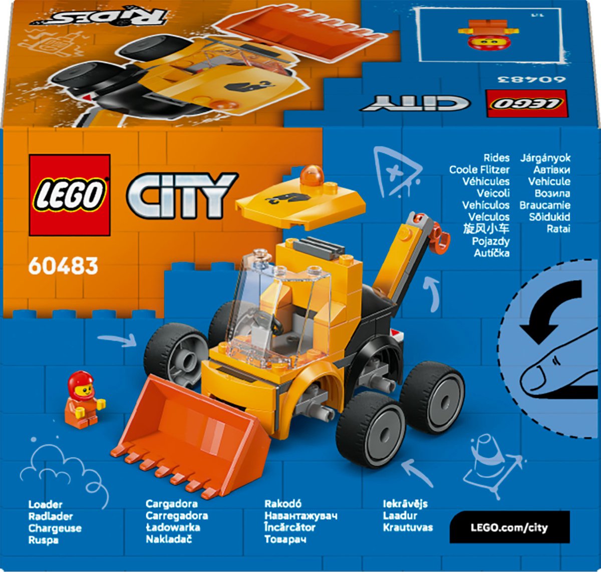 LEGO City Rides – Construction Loader - 60483 — afbeelding 13