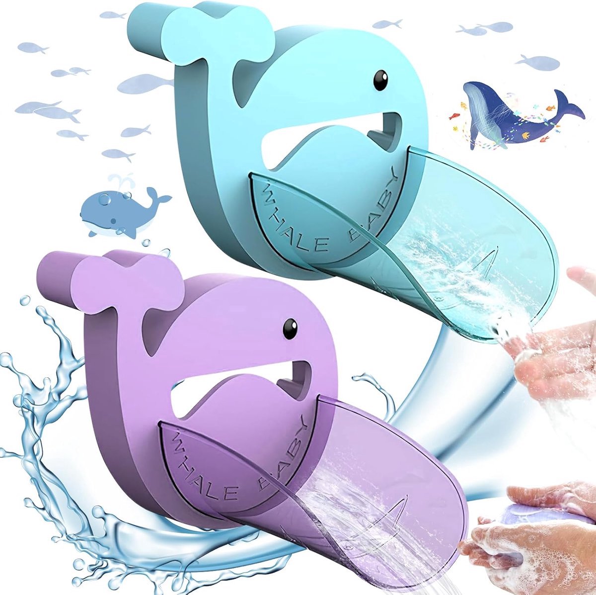 Stunq® Duurzame Kraanverlengkapsel Set - Twee Stuks voor Veilig en Gemakkelijk Watergebruik