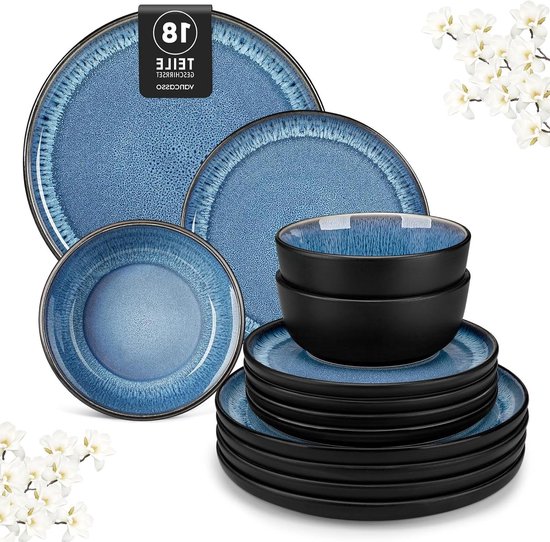 gouda plateel - Tafelservies - Aardewerk, Verguld - Catawiki