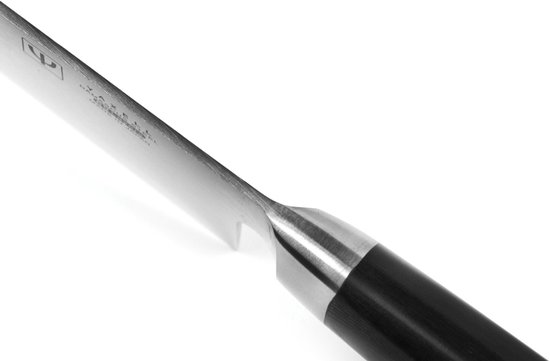 Yaxell Japonais - Série Ran - Couteau de Chef Nakiri - Acier VG10 - 61 HRC - Lame 16,5 cm - 69 Couches d'Acier Damassé - Toile-Micarta Heft
