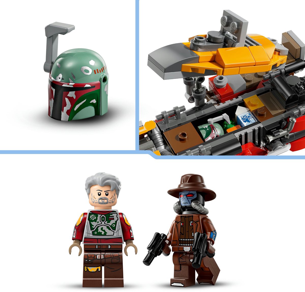 LEGO Star Wars Cobb Vanths Speeder Voertuig - Decoratie en Bouwpakket voor Kinderen - 75437 – foto 3