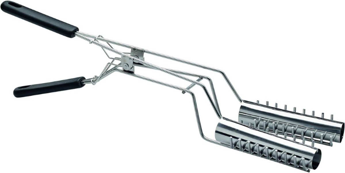 2-delige RVS Bak- En Braadschaal Set - Mallen Voor Bakken, Mallen Voor Ovenschotels En Frituren - Zilver 45x15x13,5 cm