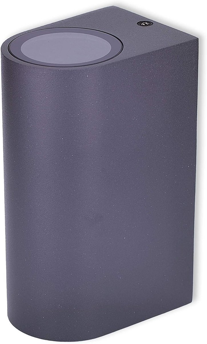 Ronde Wandlamp Antraciet voor Buiten en Binnen IP44