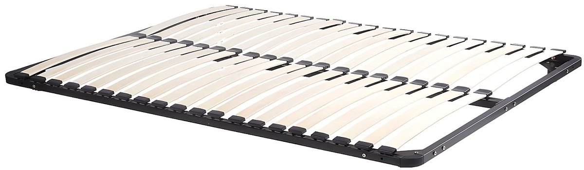 Vente-unique Set lattenbodem + schuimmatras ZEUS van YSMÉE - 15 cm dik - 140 x 200 cm