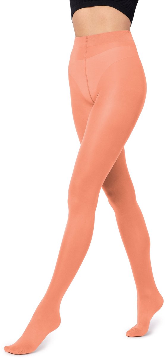 Merry Style Dames Panty - 70 DEN - Medium gloss - Polyamide - SS-Caldo-70 - Zalmkleur - XS-S