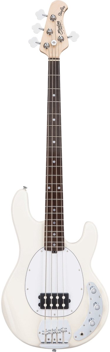 Sterling by Music Man StingRay Ray4 Vintage Cream basgitaar