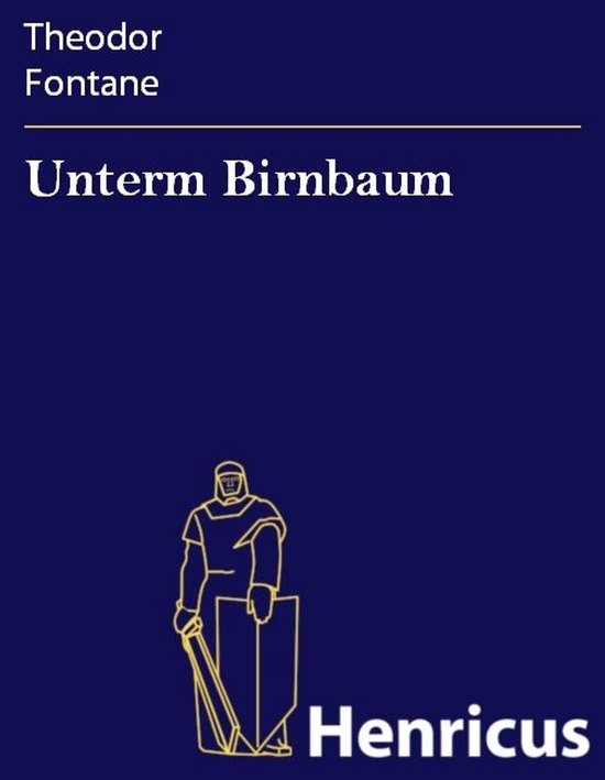 Unterm Birnbaum - cover
